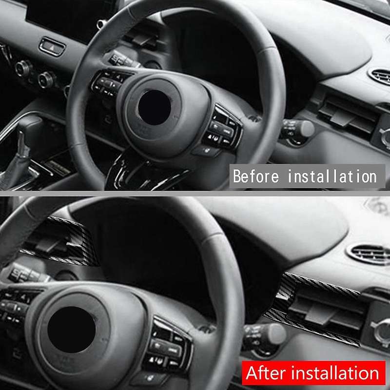 Carbon Fiber Side Air Vent Outlet Frame for Honda Hrv Vezel 2021 2022
