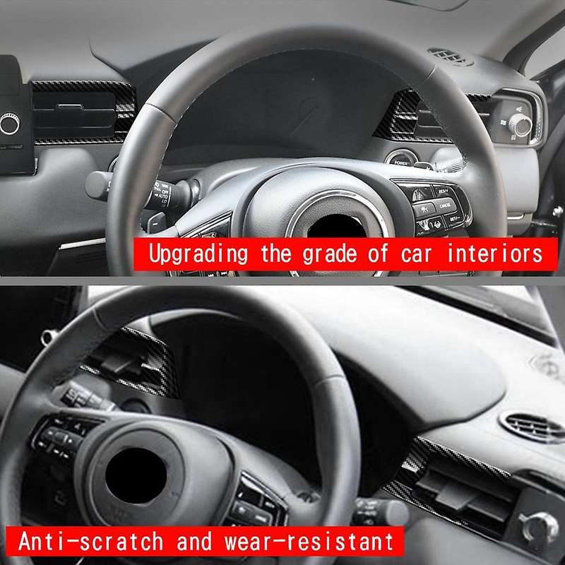 Carbon Fiber Side Air Vent Outlet Frame for Honda Hrv Vezel 2021 2022