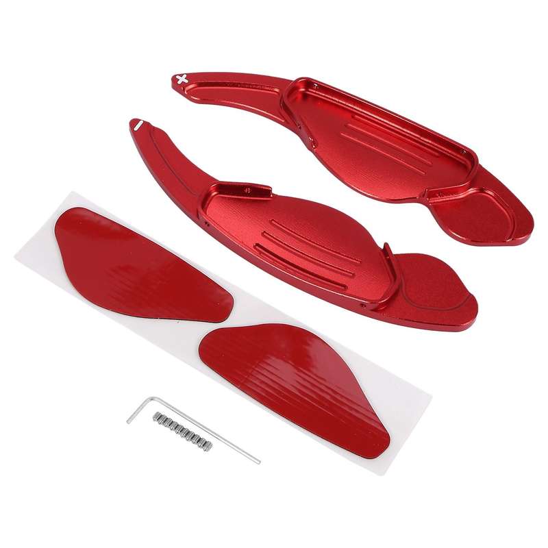 2-piece Aluminum Alloy Shift Paddle for Land Range Rover Red