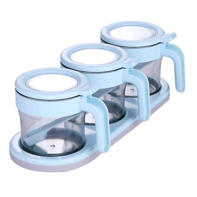 Plastic Seasoning Box Transparent Pp Kitchen Seasoning Bottle,a