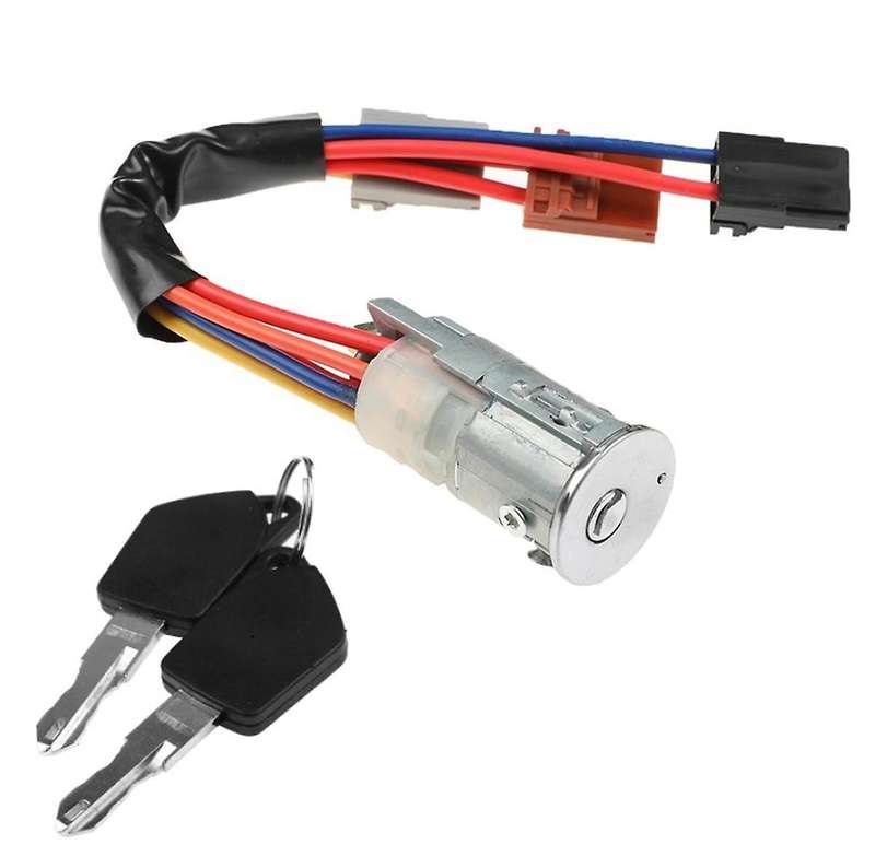 Ignition Starter Switch Barrel Lock with 2 Keys for Peugeot 306 93-02