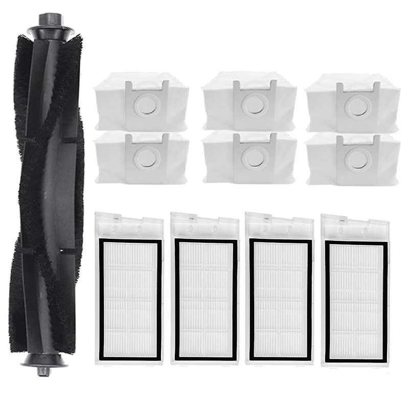 Roller Brush Dust Bags Hepa Filter for Roidmi Eve Plus Vacuum Cleaner