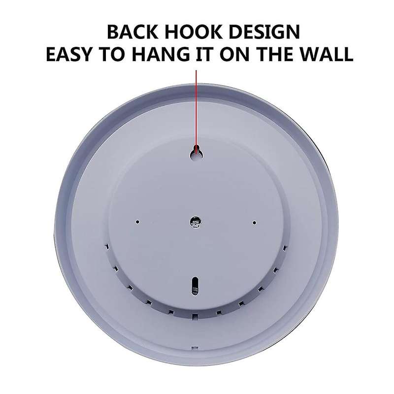 Indoor Outdoor Thermometer Garden Large Number 10 In Diameter White