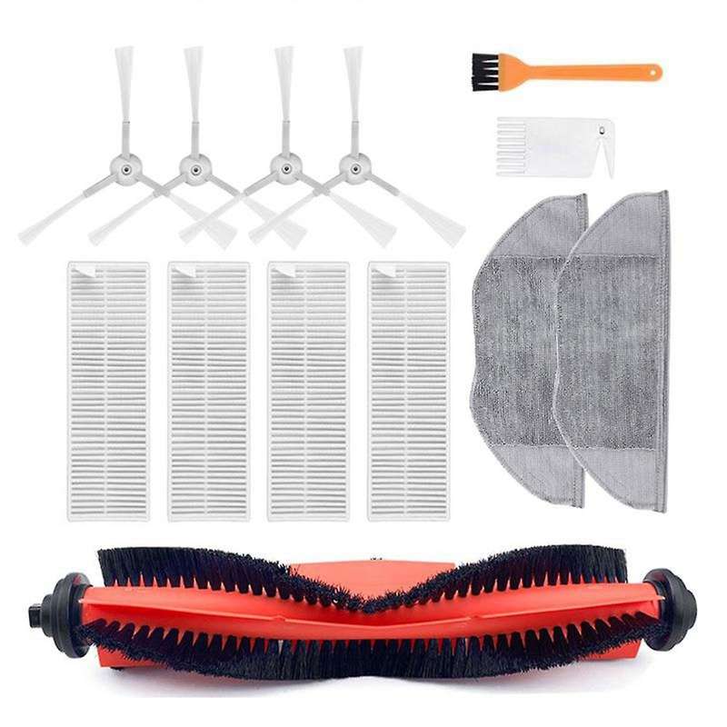 Side Brush Filter Main Brush Roller Brush Cleaning
