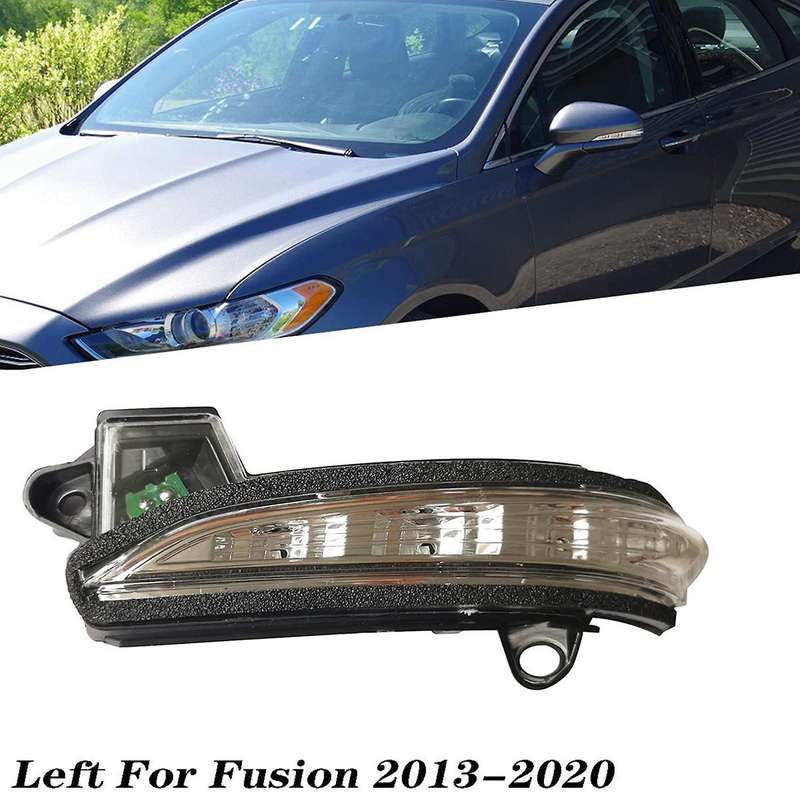 For 2013-2020 Ford Fusion Left Driver Side View Led Signal Lamp