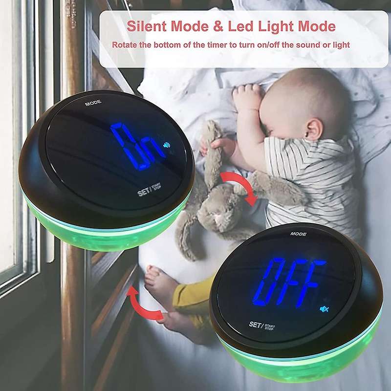 Countdown Kitchen Timer,led Digital Timer, for Kids,seniors,etc,blue