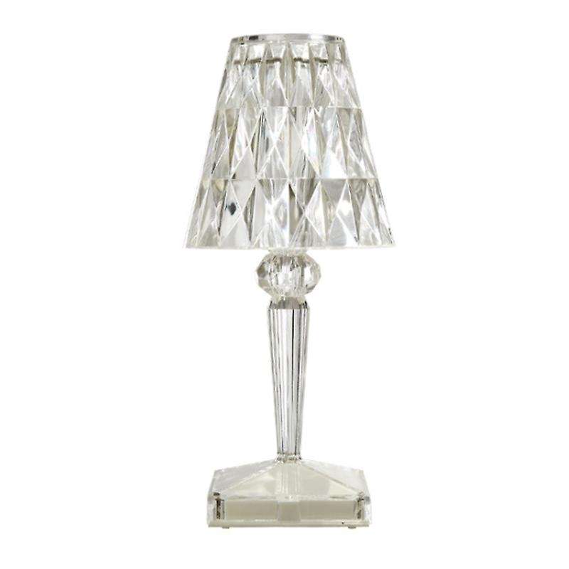 Diamond Table Lamp Usb Rechargeable Acrylic Decoration Desk Lamps