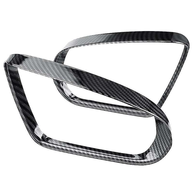 Carbon Fiber Car Side Mirror Rain Eyebrow Trim for Benz B C E Class