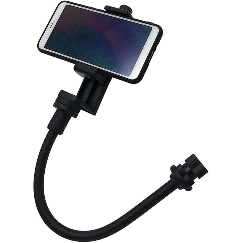 2x Kayak Cell Phone Holders with Flexible Long Arm for Phone On Kayak