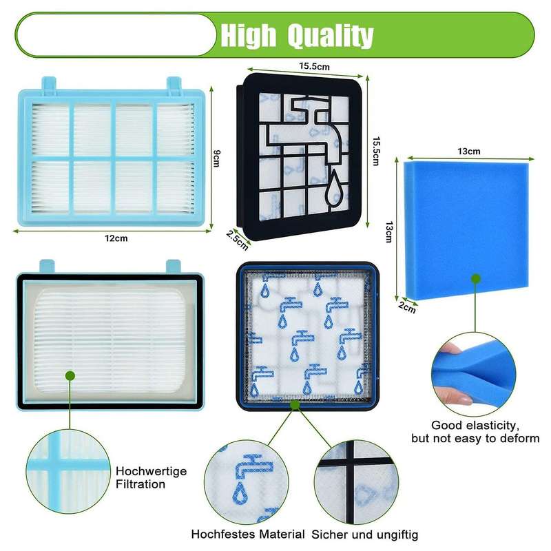 Filter for Philips Fc8010/01 Fc9331 Vacuum Cleaner Accessories