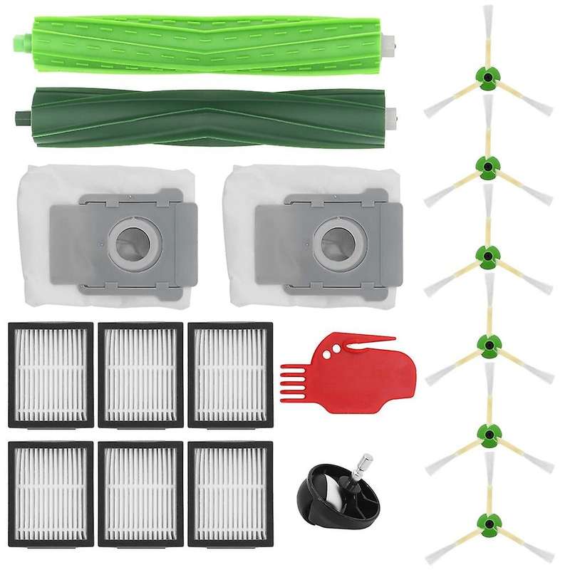 Roller Brush Side Brushes Hepa Filters for Irobot Roomba I7 I7+ I3 E5