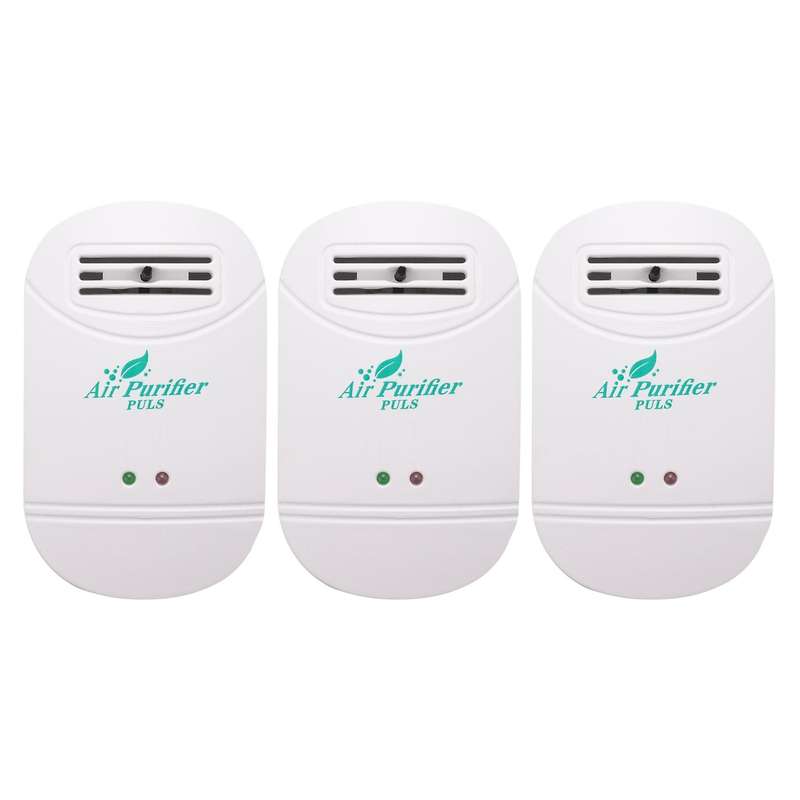 Mini Air Purifier Freshener Sanitizer Plug-in Odor Smoke Odor (white)