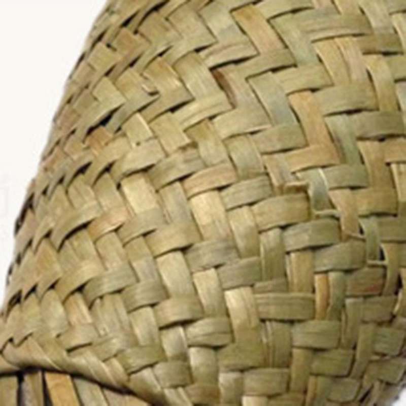 Rattan Ceramic Flower Pot Hand-woven Seaweed Woven Flower Arrangement