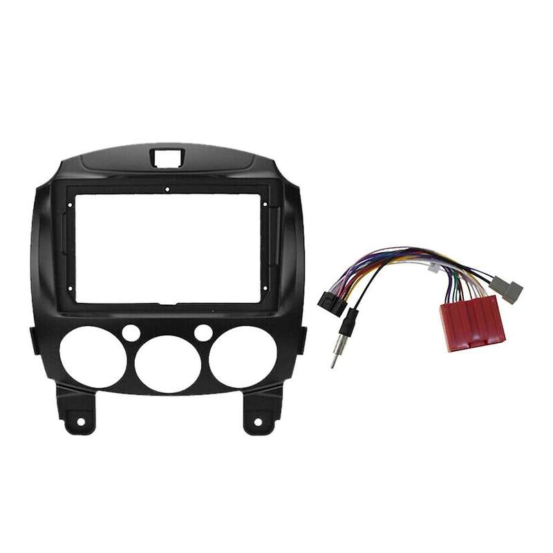 9 Inch 2din Car Dashboard Frame Dvd for Mazda 2 Demio 2007-2014