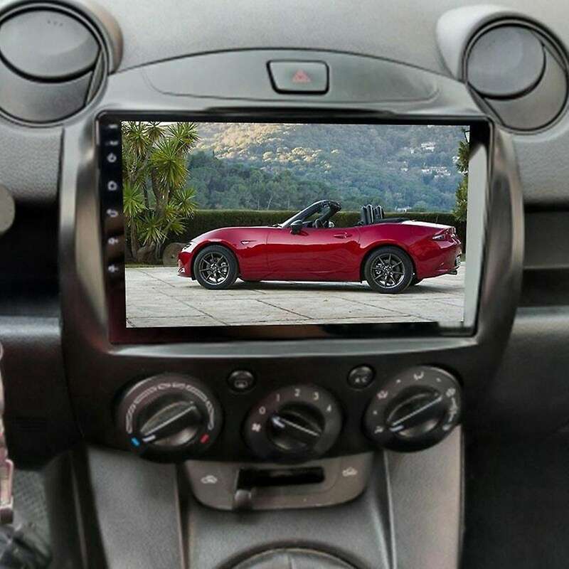 9 Inch 2din Car Dashboard Frame Dvd for Mazda 2 Demio 2007-2014
