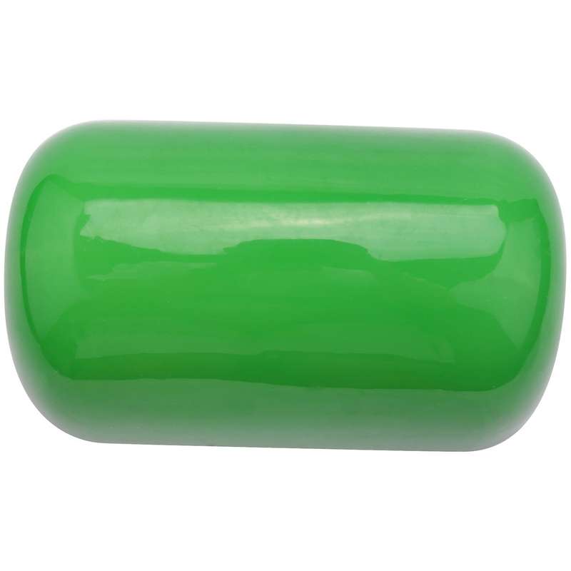 Green Glass Banker Lamp Cover/bankers Lamp Glass Shade Lampshade