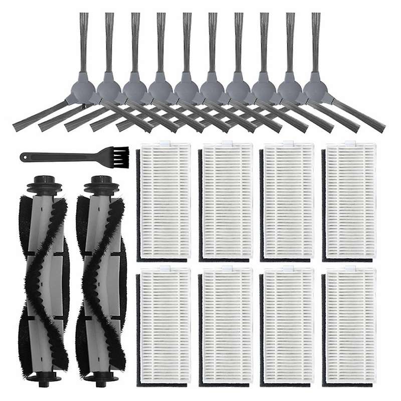 Replacement Parts Of Hepa Filter for Coredy Main Brush and Side Brush