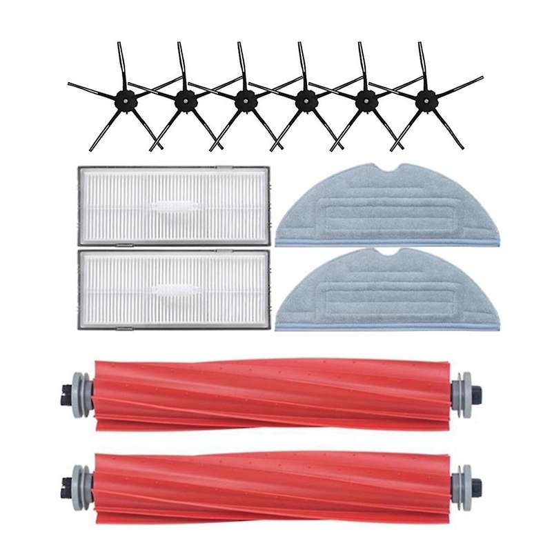 Main Brush Mop Filter Side Brush for Xiaomi Roborock S7 T7 T7s Plus