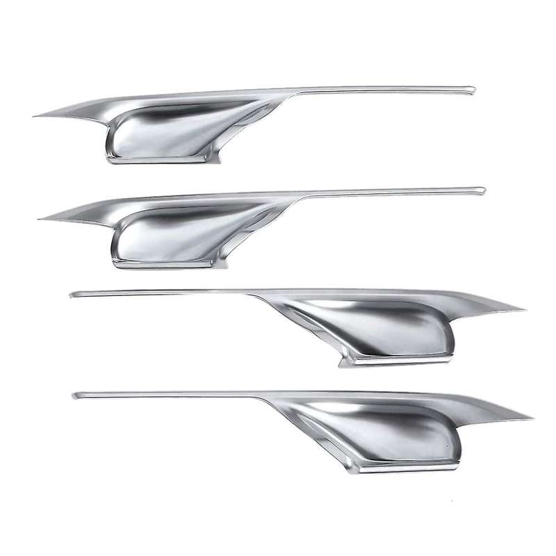 Car Inner Door Handle Bowl Panel Cover Trim,silver