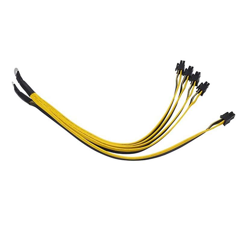 3pcs 6pin Connector Sever Power Supply Cable Pcie Express