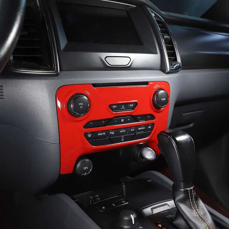 Car Air Conditioning Mode Button Frame Cover for Ford Ranger Everest