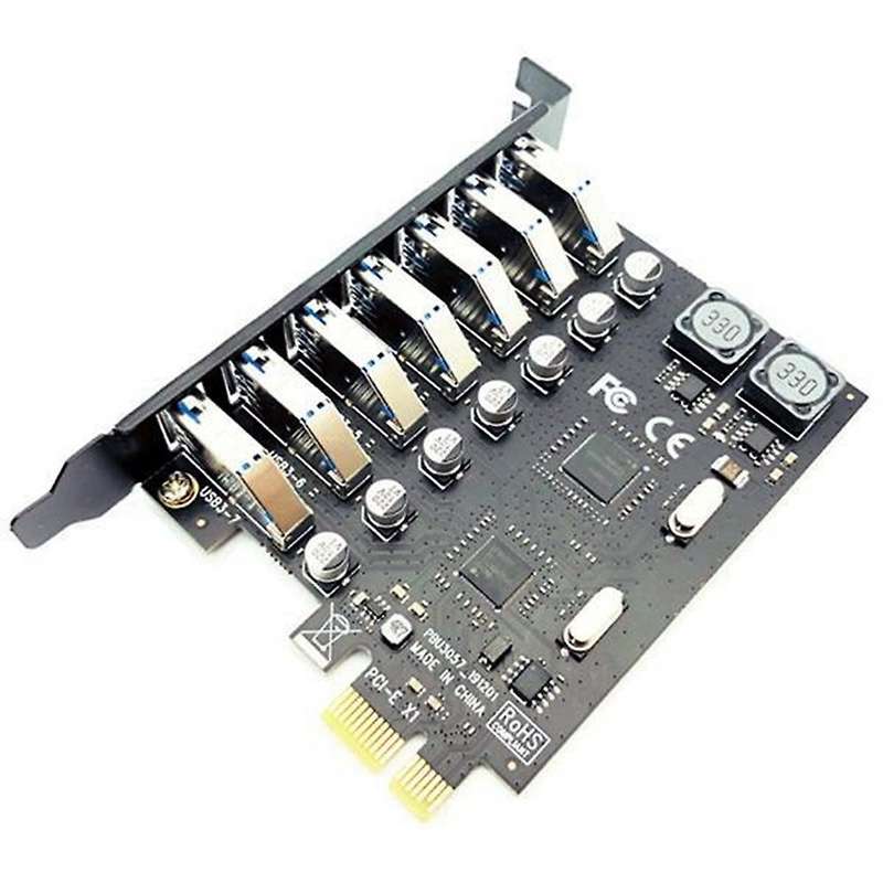 Usb 3.0 Pci Express Adapter Pci E to 7 Ports Usb 3 Adapter Card (nec)