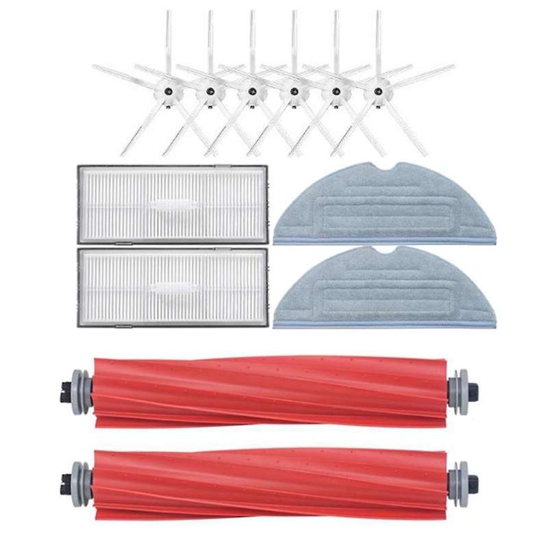 Main Side Brush Filter Mop Cloth for Roborock S7 T7s Plus Robot Parts