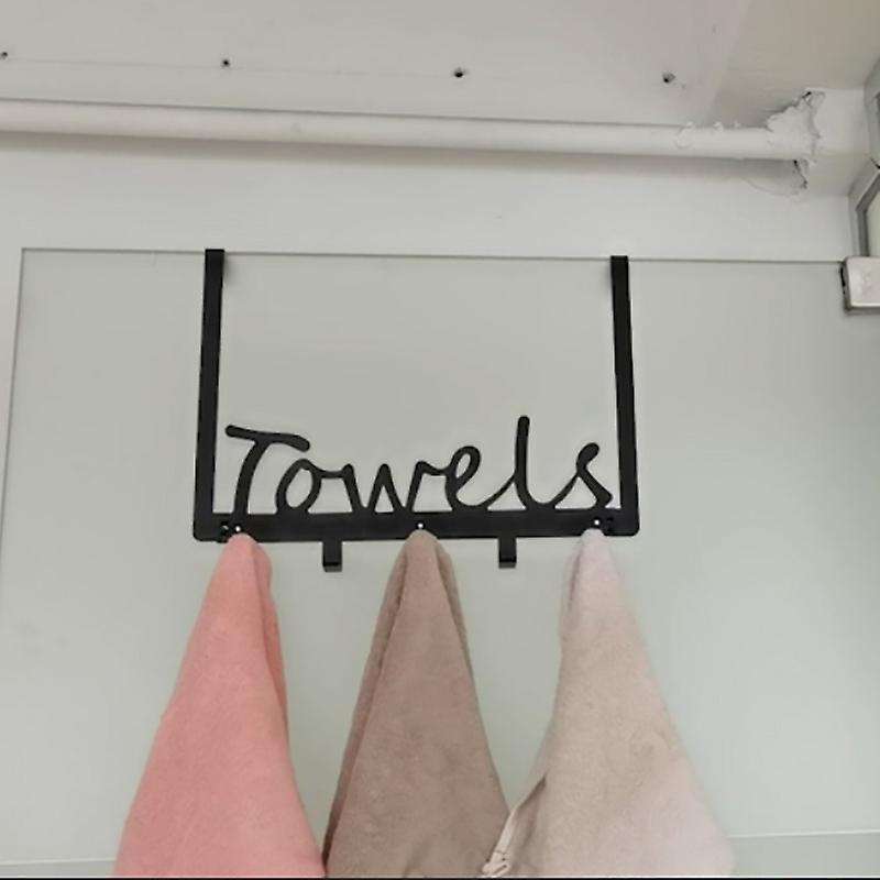 Over The Door Hook Hanger Bathroom Hook Racks Wall Mount for Robes