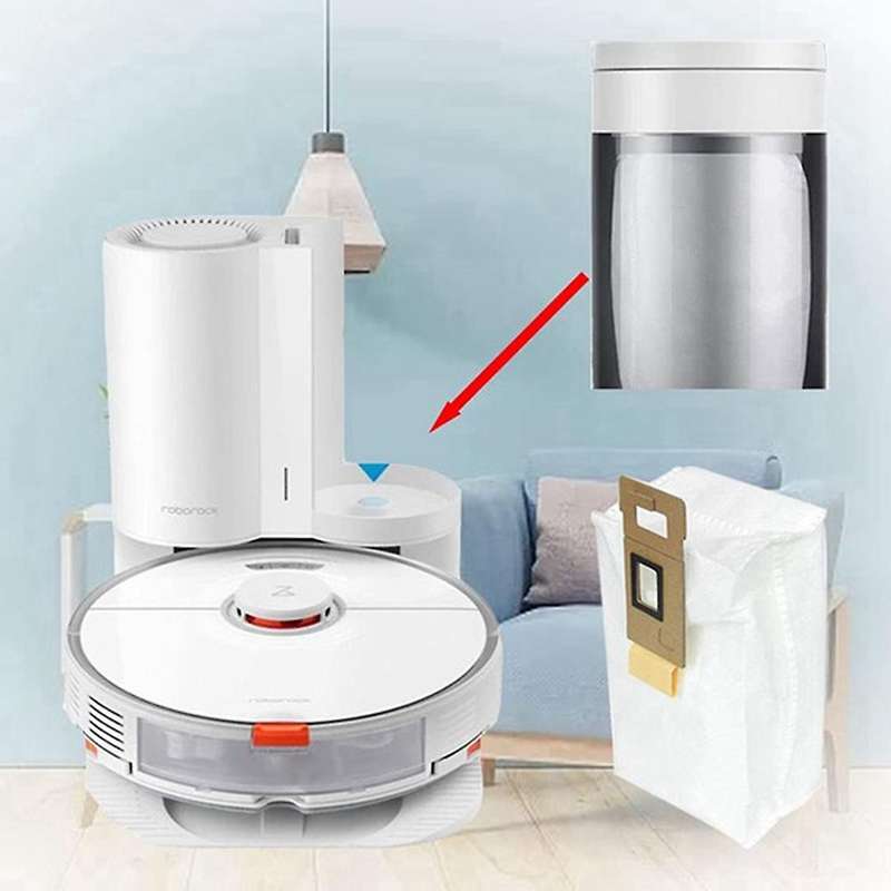 Dust Bag for Xiaomi Roborock S7/t7s Robotic Vacuum Cleaner Parts