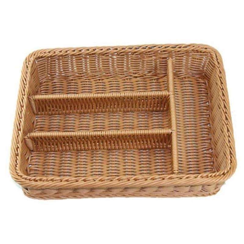 Rattan Cutlery Basket Cutlery Basket Storage Cutlery Chopstick Basket