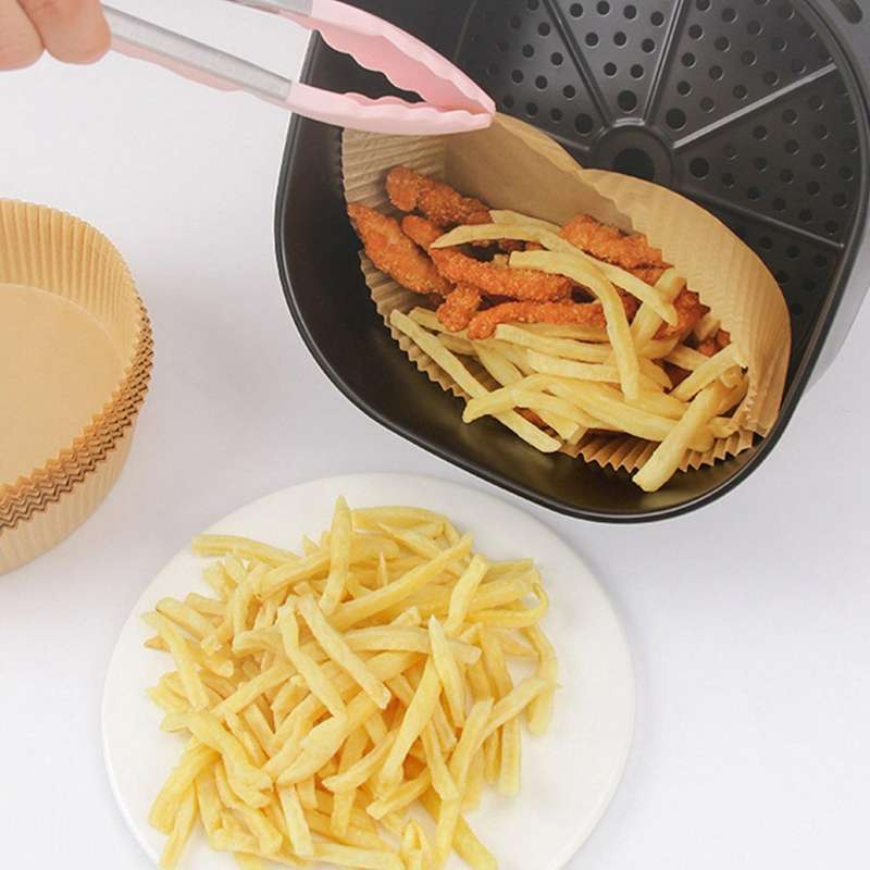 180pcs Air Fryer Parchment Paper Liners Non-stick Disposable (white)