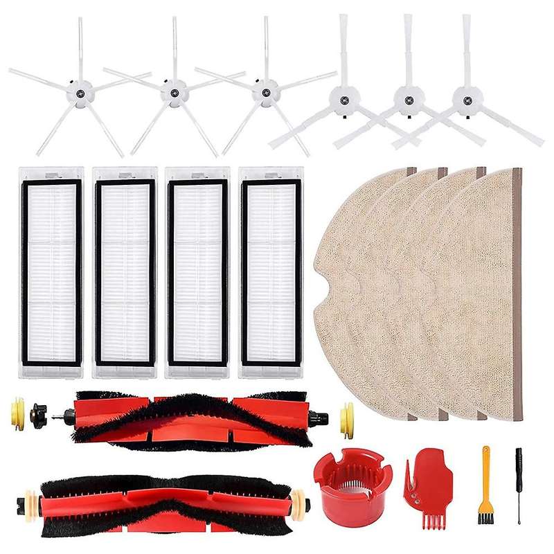 Parts for Xiaomi Roborock E20 Main Brush Side Brush Filters Mop Cloth