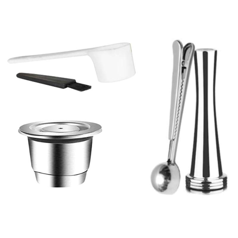 Stainless Steel Refillable Coffee Capsules, for I Cafilas Filters