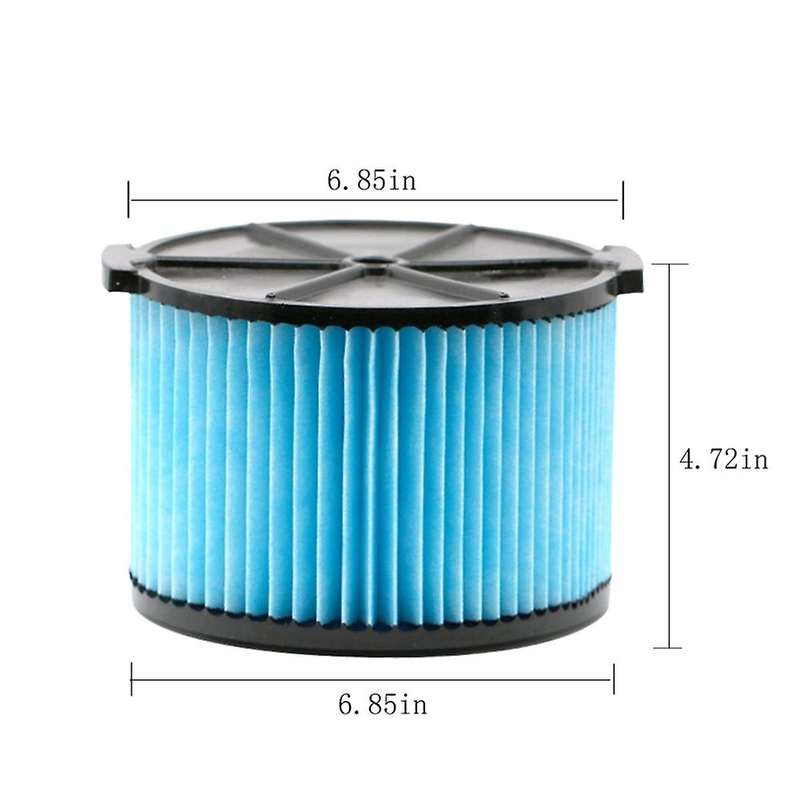 2pcs Replacement Filter for Ridgid Vf3500 3-layer Wet/dry