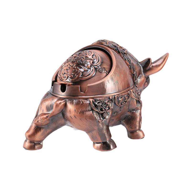 Bullfighting Ashtray Home Office Living Room Fashion Ashtray, A