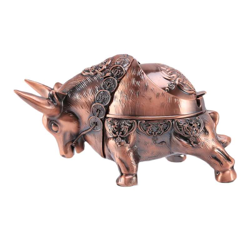 Bullfighting Ashtray Home Office Living Room Fashion Ashtray, A