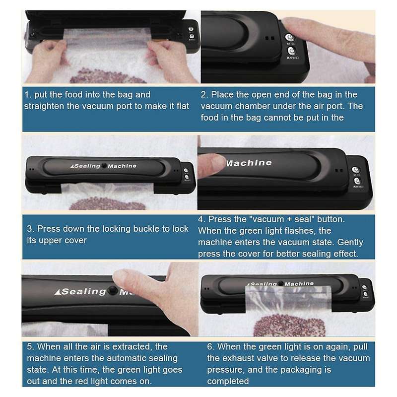 Electric Portable Food Vacuum Sealer Automatic Vacuum Eu Plug