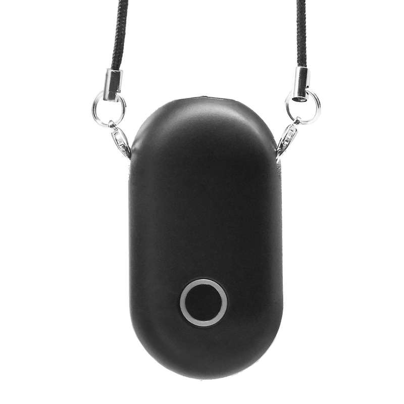 6.5 Million Negative Ion Purifier Personal Wearable Mini Black