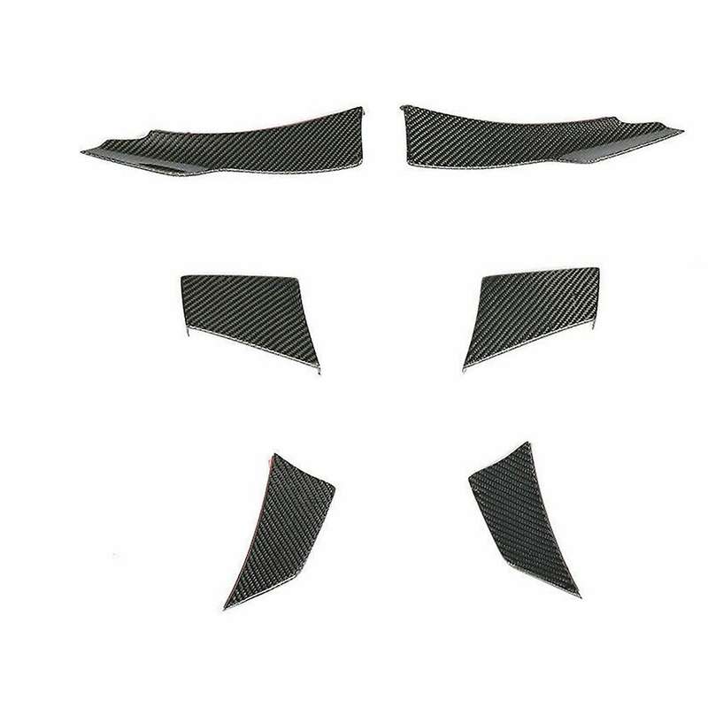 Car Carbon Fiber Abs Front Lip Splitter For-bmw 3-series F80 M3 15-19