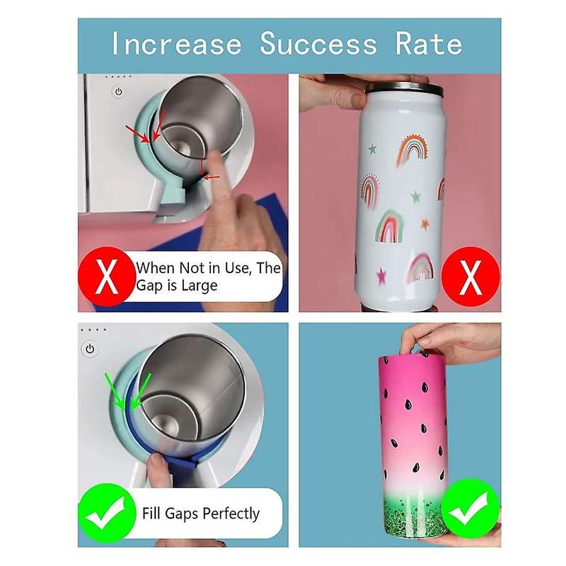 Silicone Wrap for Cricut Mug Press Machine Sublimation Print
