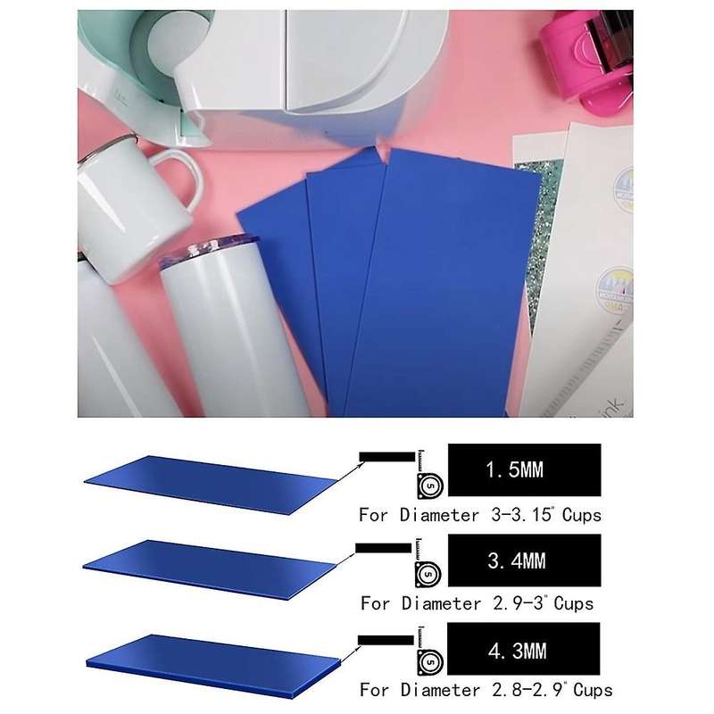 Silicone Wrap for Cricut Mug Press Machine Sublimation Print