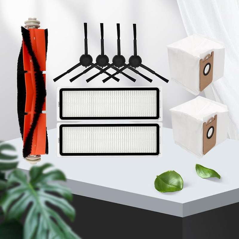 Main Roller Brush Side Brush Dust Bag for L10 Plus Dust Collecting
