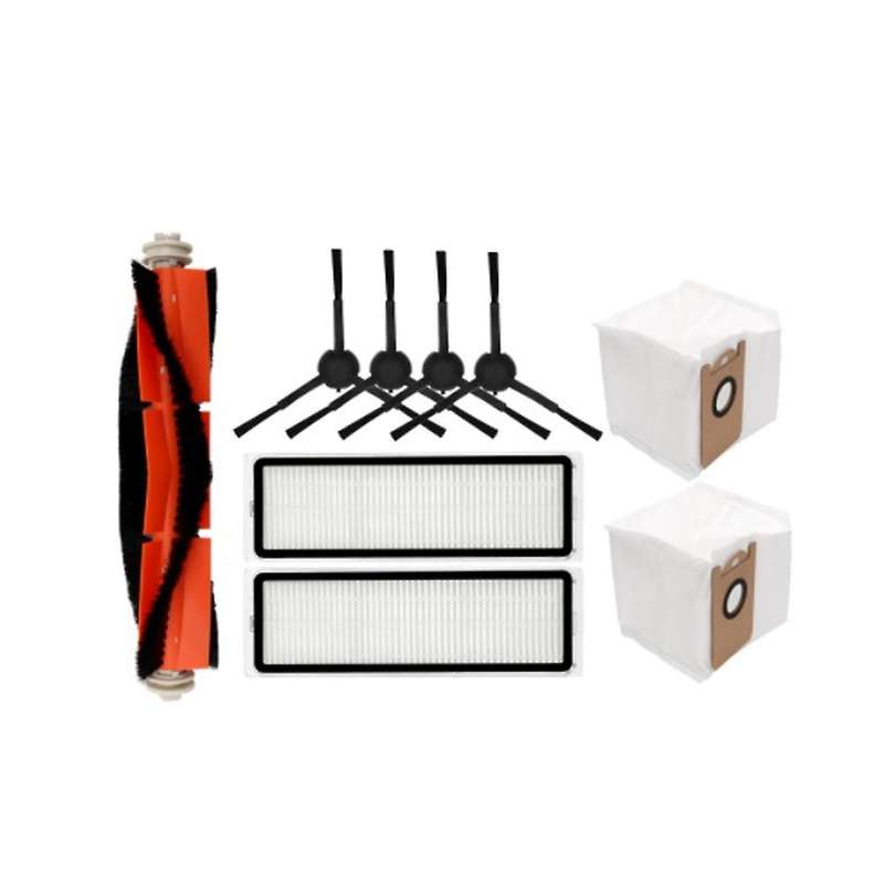 Main Roller Brush Side Brush Dust Bag for L10 Plus Dust Collecting