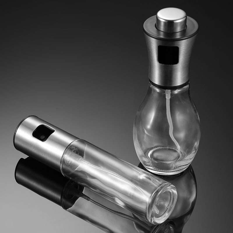 Oil Spray Bottle Pump Vinegar Bbq Olive Cooking Grill Dispenser