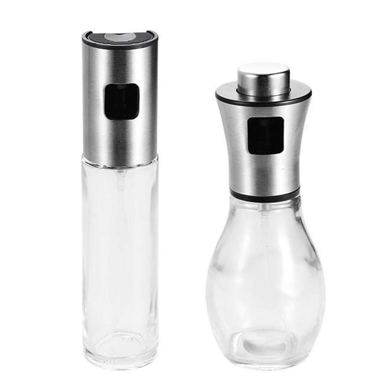 Oil Spray Bottle Pump Vinegar Bbq Olive Cooking Grill Dispenser