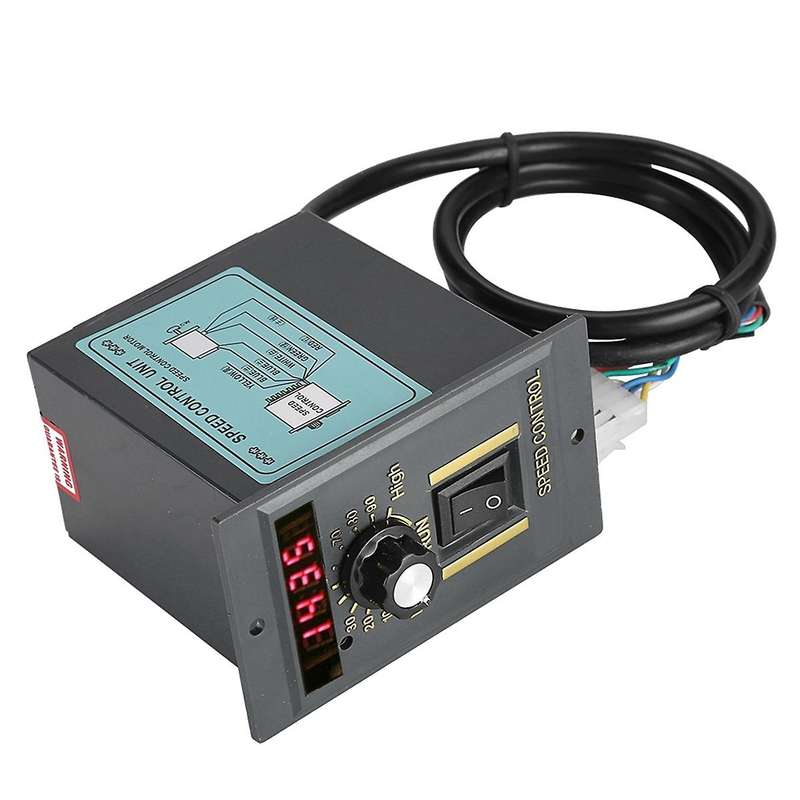 Ac 220v 50hz 15-400w Adjustable Motor Speed Controller 0-1450rpm