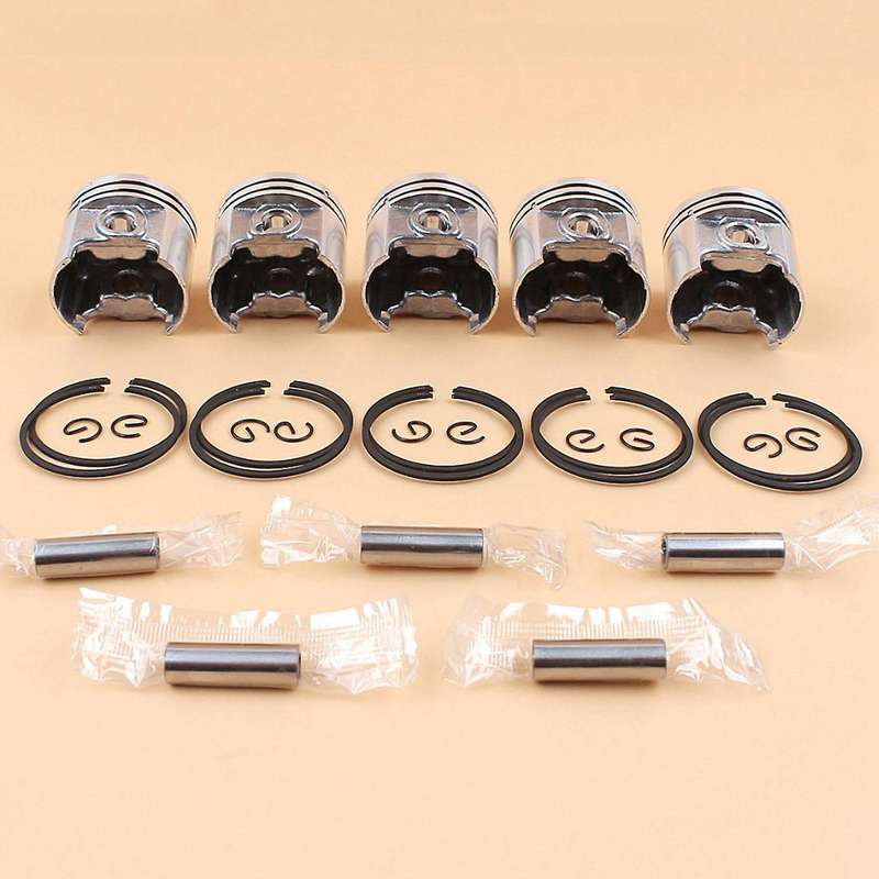 6pcs Piston Pin Ring Kit Is Suitable for Stihl 017 Ms170 Ms170c