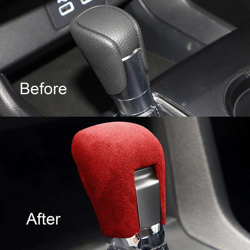 Car Gear Head Shift Knob Abs Trim Cover for Honda Civic 2016-2021