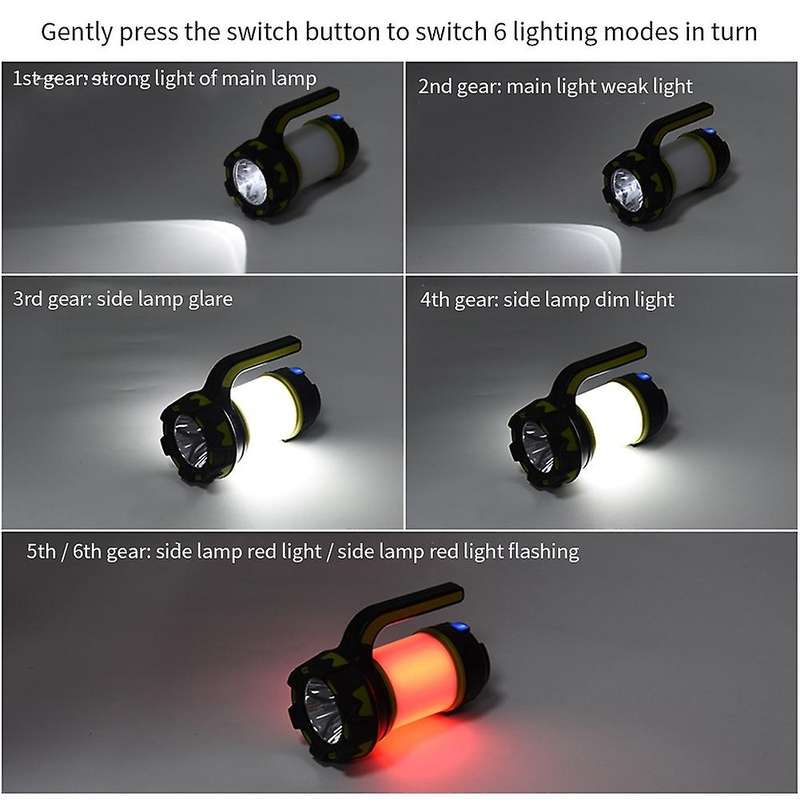 Portable Rechargeable Led Camping Light Working Light Search Light
