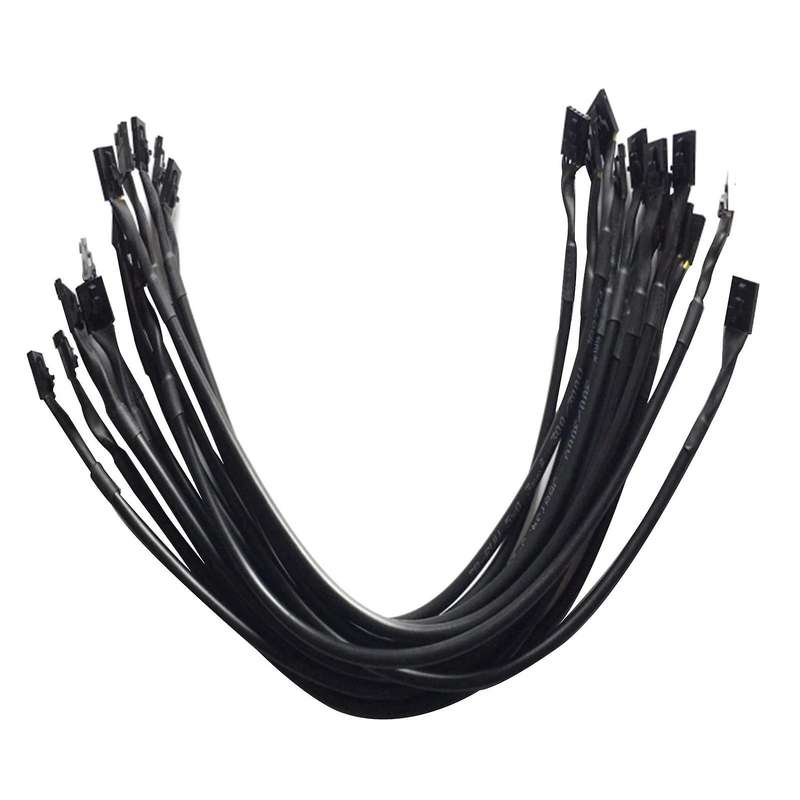 15pcs 5 Pin Auc3 Cable for Canaan Avalon 721 741 821 841 Miners Black